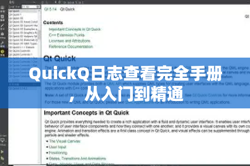 QuickQ日志查看完全手册，从入门到精通-第1张图片-QuickQ客户端官网 - 享免费VPN高速体验