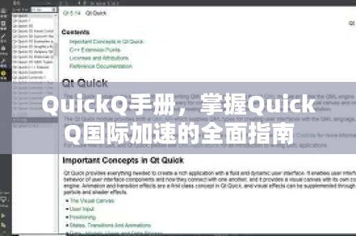 QuickQ手册，掌握QuickQ国际加速的全面指南