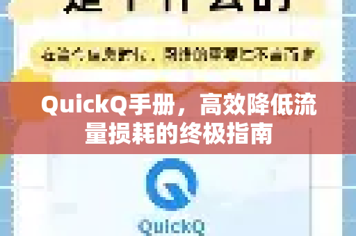 QuickQ手册，高效降低流量损耗的终极指南-第1张图片-QuickQ客户端官网 - 享免费VPN高速体验
