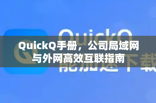 QuickQ手册，公司局域网与外网高效互联指南-第1张图片-QuickQ客户端官网 - 享免费VPN高速体验