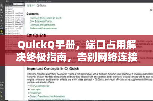 QuickQ手册，端口占用解决终极指南，告别网络连接失败