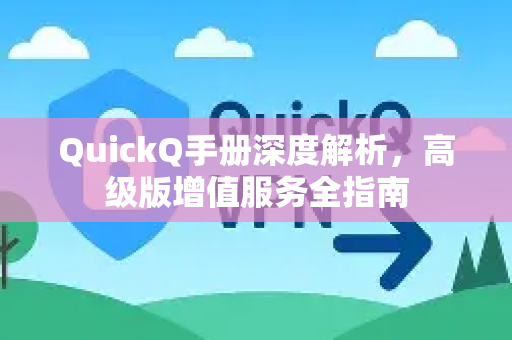 QuickQ手册深度解析，高级版增值服务全指南