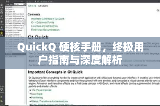 QuickQ 硬核手册，终极用户指南与深度解析
